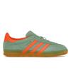 Gazelle Indoor Pulse Mint Solar Orange Women Sneakers Green Gum-Three HQ8714