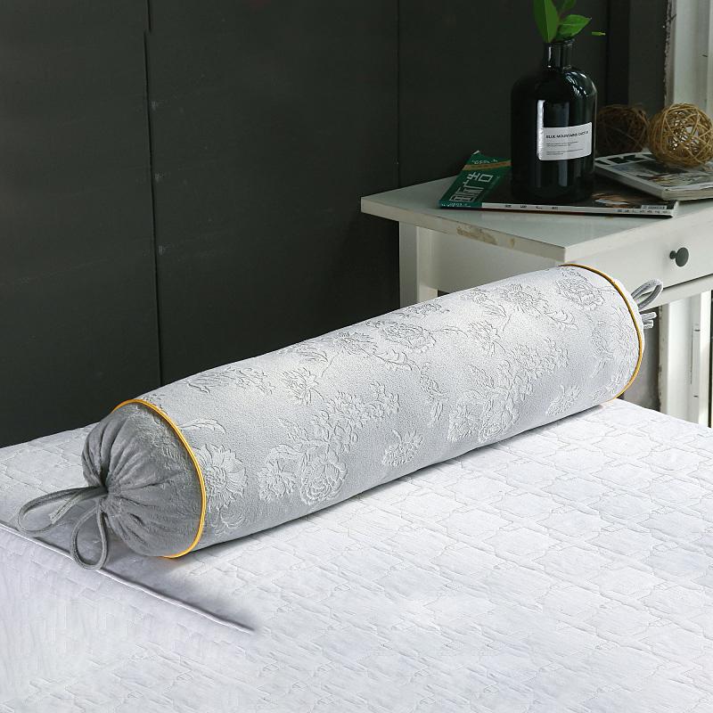 Față de pernă rotundă 60 cm Salon de frumusețe Pat Canapea Canapea Scaun Față de pernă Picior Spătar Gât Husă de pernă Fără umpluturi