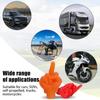 Luminous Valve Caps Middle Finger Style Tire Valve Dust Caps Dustproof Tire Cap Fluorescent Night Glowing Valve Stem Caps Decors