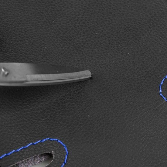 Blue-Line Steering Wheel Leather Cover For Peugeot 308 2016 2017 2018