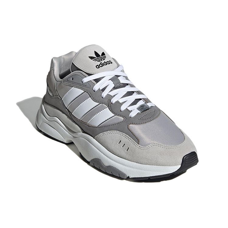 Adidas Retropy F90 Grey White Unisex Sneakers Grey-Two Cloud-White Grey-Three HP8021