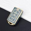 Anti Scratch Remote Key Fob Key Cover for Jeep Grand Cherokee L Grand Wagoneer 2021-2022 TPU 5/6 Buttons Case with Key Chain Set