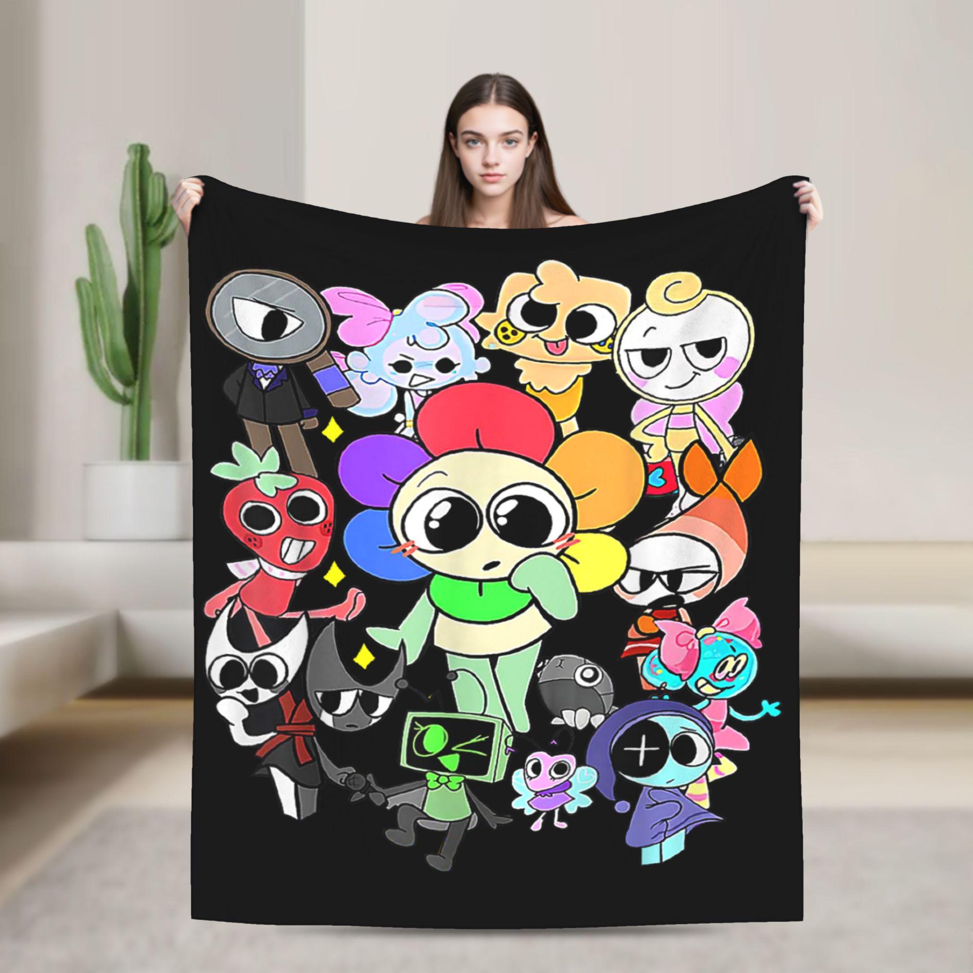 

Dandy s World It s Just a Sprout Blankets Flannel Game Warm Throw Blankets for Airplane Travel Quilt Multifunction 30x40in