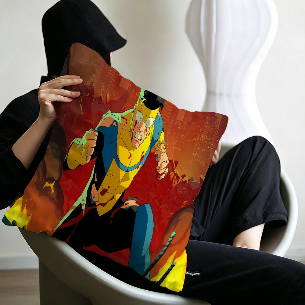 Cartoon Invincible Maple Design Cushion Cover Happy Autumn Harvest decor Holiday Decorati Pillow Cover