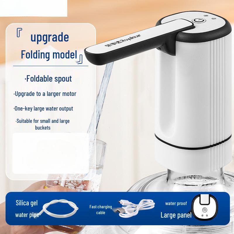 Rongshengda Folding Hand Press Electric Water Dispenser Pump