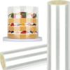 10m/Roll Cake Collars Transparent DIY Mousse Cake Surround Film Cake Decoration Acetate Surround Films for Chocolate Mousse Cake