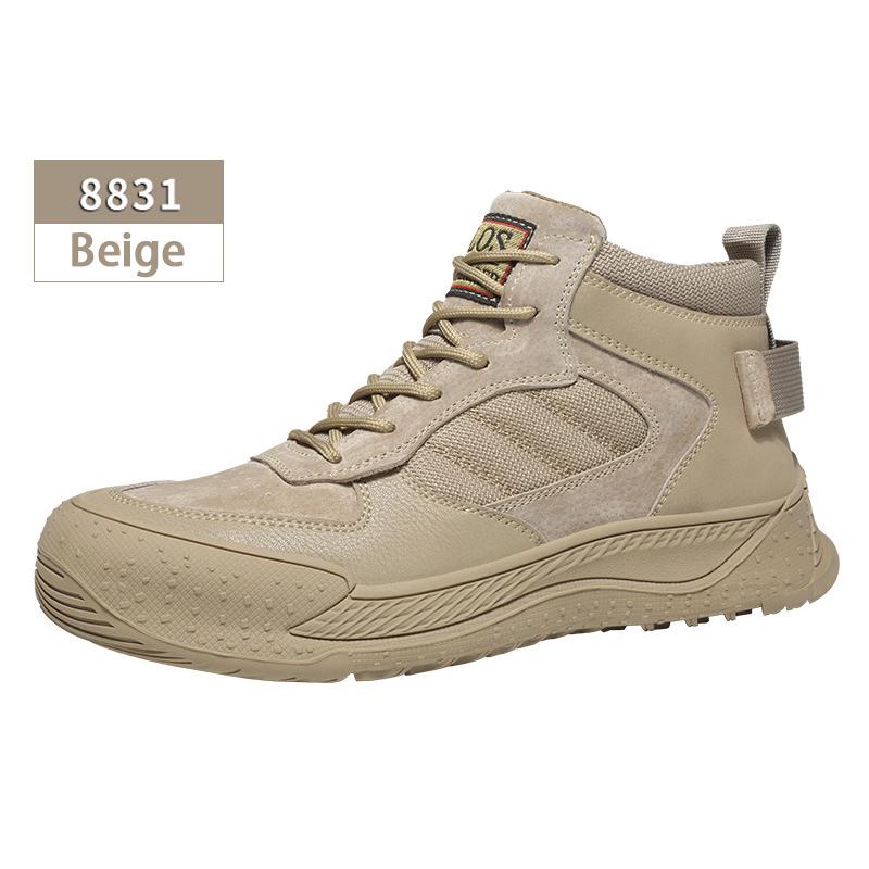 

Men Shoes Lightweight Comfortable Durable OULYLAN Safty Work Anti smashing Puncture Slip Rubber Sole Protective 38