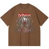 T-shirt Heavy Metal 100% Cotone 230 Gsm Stampa Band Rock Musica Popolare Unisex T-shirt Pesante in Cotone