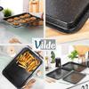 Granite Baking Tray 43X29 / 46.5X32.5 Cm 2 Pcs.