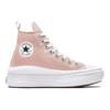 Converse All Star Move High Top Kids Canvas Shoes Light Pink Teenagers A08745C