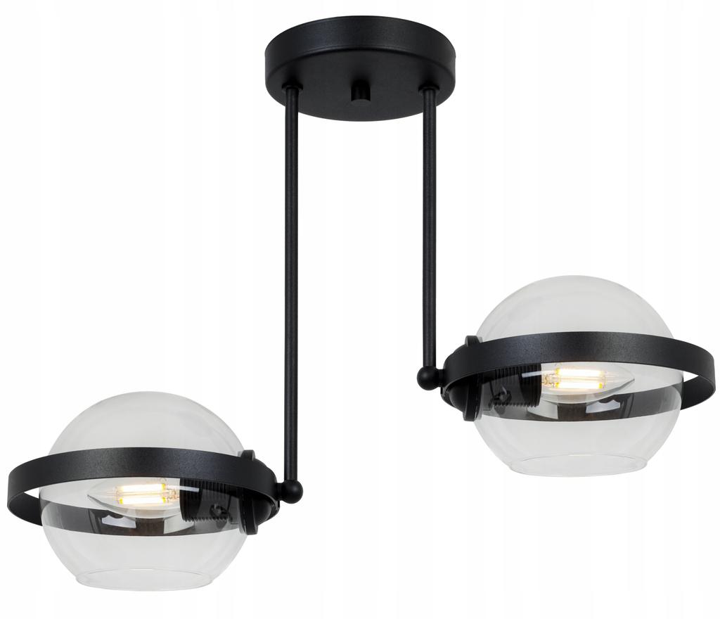 MODERNE HÄNGELAMPE GLASRINGLAMPE