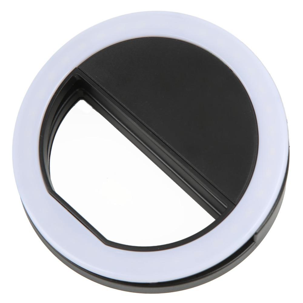 Soft Light Live Streaming Light Adjustable Brightness Phone Clip Light Content Creator