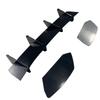 Glänzender Maxton Design Auto Heckstoßstangen Diffusor für Seat Leon MK3 5F Cupra 2012 2013 2014 2015 2016 Vor-Facelift Heck Seiten Splitter