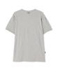 Avirex Official Mini Waffle Crew Neck Short 014 Gray T-Shirt, Sleeve, Men's XL, 6143150,