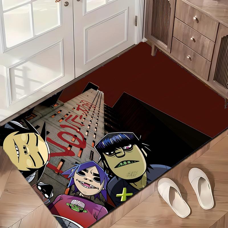 Gorillaz (14) Office Carpets Suitable for Living Rooms Bedrooms Offices and Kitchens a Gift for Modern Home Decor