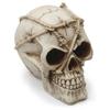 Handgefertigtes Harz Dekorative Handwerkskunst Ornament Kopf Knochenmodell Gefangene Schädelstatue Heimdeko Halloween Dekoration Skulptur