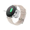 Smartwatch SPC Smartee Duo Velvet Bluetooth 41mm AMOLED Plata Correa Blanca Y Borgoña IP68 SpO2