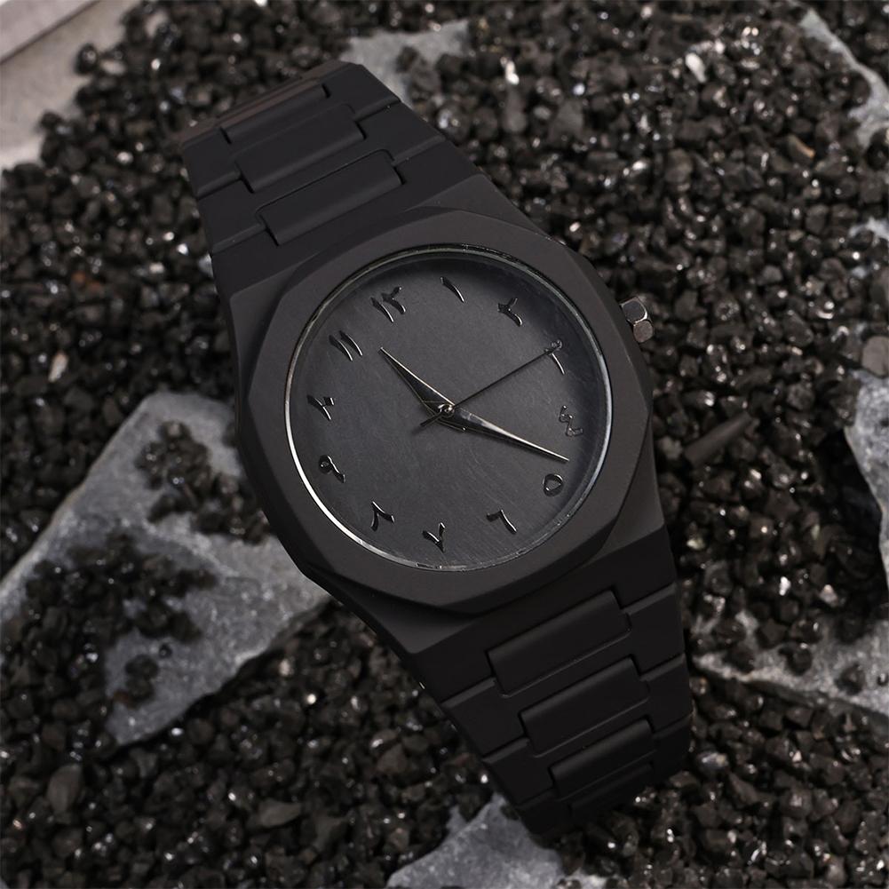Fashionable Waterproof Quartz Watch Arabic Numeral Watch Modern Couple Watch Men's Watches Lady's Wrist Watch