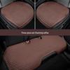 Universal Four-Season Car Seat Cushion: New Energy One-Piece Saddle Cover with Half-Wrap Design