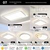 Modern Minimalist Eye Protection Ceiling Light for Living Room and Bedroom