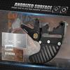 NICECNC For KTM EXC 300 EXC-F 350 2004-2024 Rear Dual Calipers Bracket Stunt Brake Disc Guard For Husqvarna TE 300 GasGas EC 300