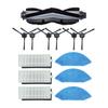 Vacuum Cleaner Robot Replacement Parts Accessories Side Brushes Filter Roller Brush Mop Pad ABS Material for DGN22