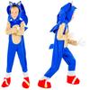 Sonic Outfit Costume Disguise Ball Kindergarten Kigurumi Hedgehog S 116/122