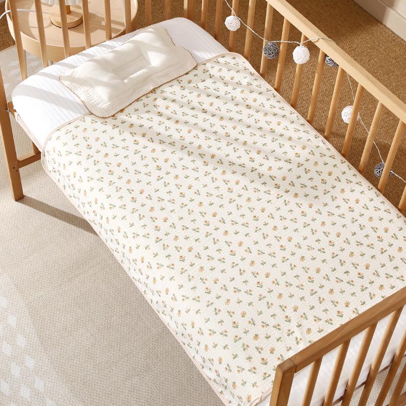 Washable Large Incontinence Pad: Waterproof, Breathable Cotton Bed Sheet for Newborns & Menstrual Use