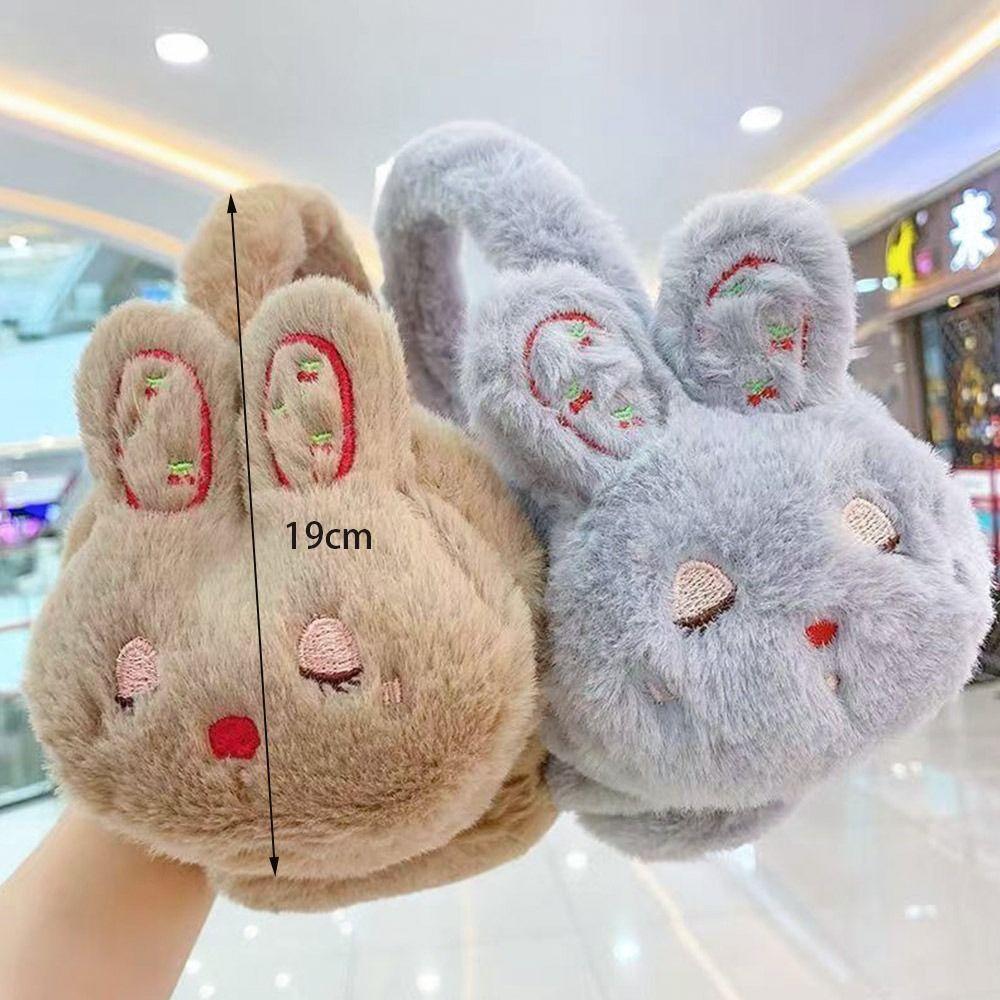 Fluffy Earflaps Warm Ear Warmer Winter Plush Earmuffs for Men Women