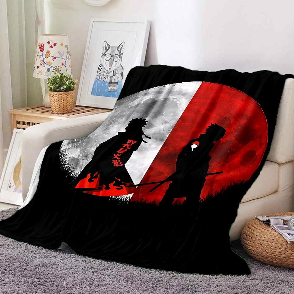 1pc Moonlight Silhouette Flannel Throw Blanket HD Printed Lightweight Soft Warm All Season Blanket for Sofa, Bed, Travel, Camping Machine Washable