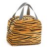 Animal Print Insulated Lunch Bag - Portable Bento Bag for Travel, Work, School, and Picnics