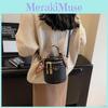 Fashionable Bucket Bag For Women 2023 New Autumn Winter High-end Weave Single Shoulder Crossbody Bag