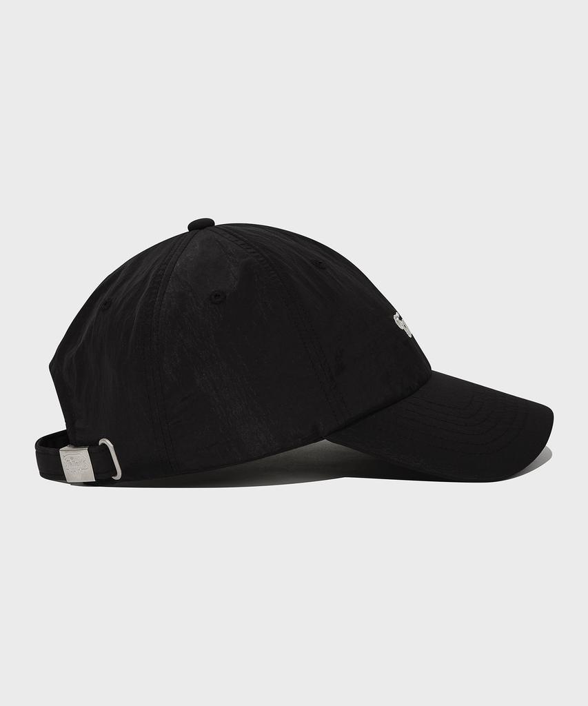 FALLETT Nylon Story Logo Ball Cap Black