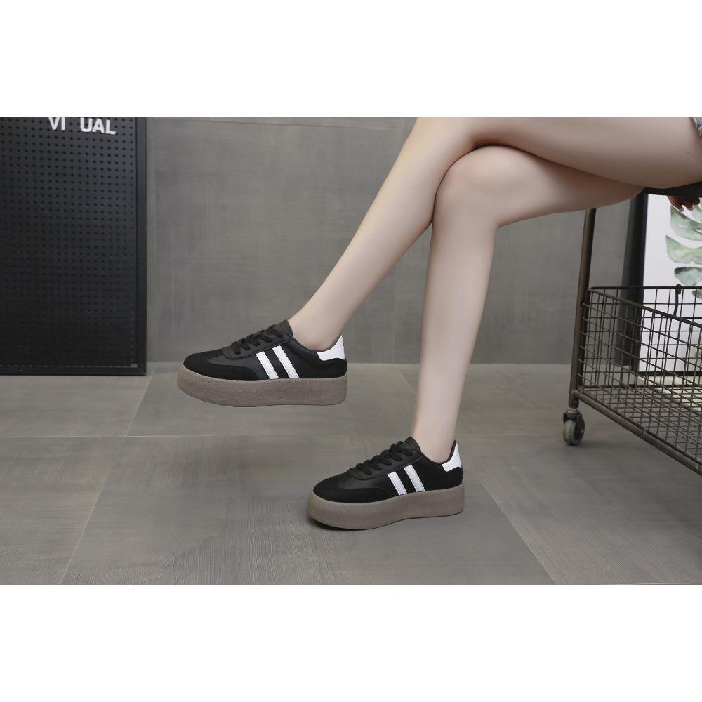Spring and Summer Casual  Hick Soled Sports Board Shoes for Women
