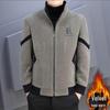 Men's Stylish Wool Jacket - Trendy Korean Winter Coat with High-End Feel, Warm & Thick for Casual Wear
