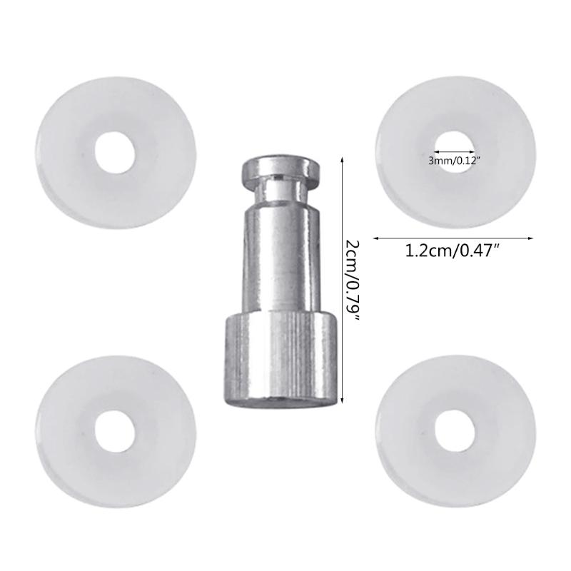 Universal Replacement Floater And Sealer For Kitchen Pressure Cooker 1 Float for Valve + 4 Sealing Washers Kitchen Dinin
