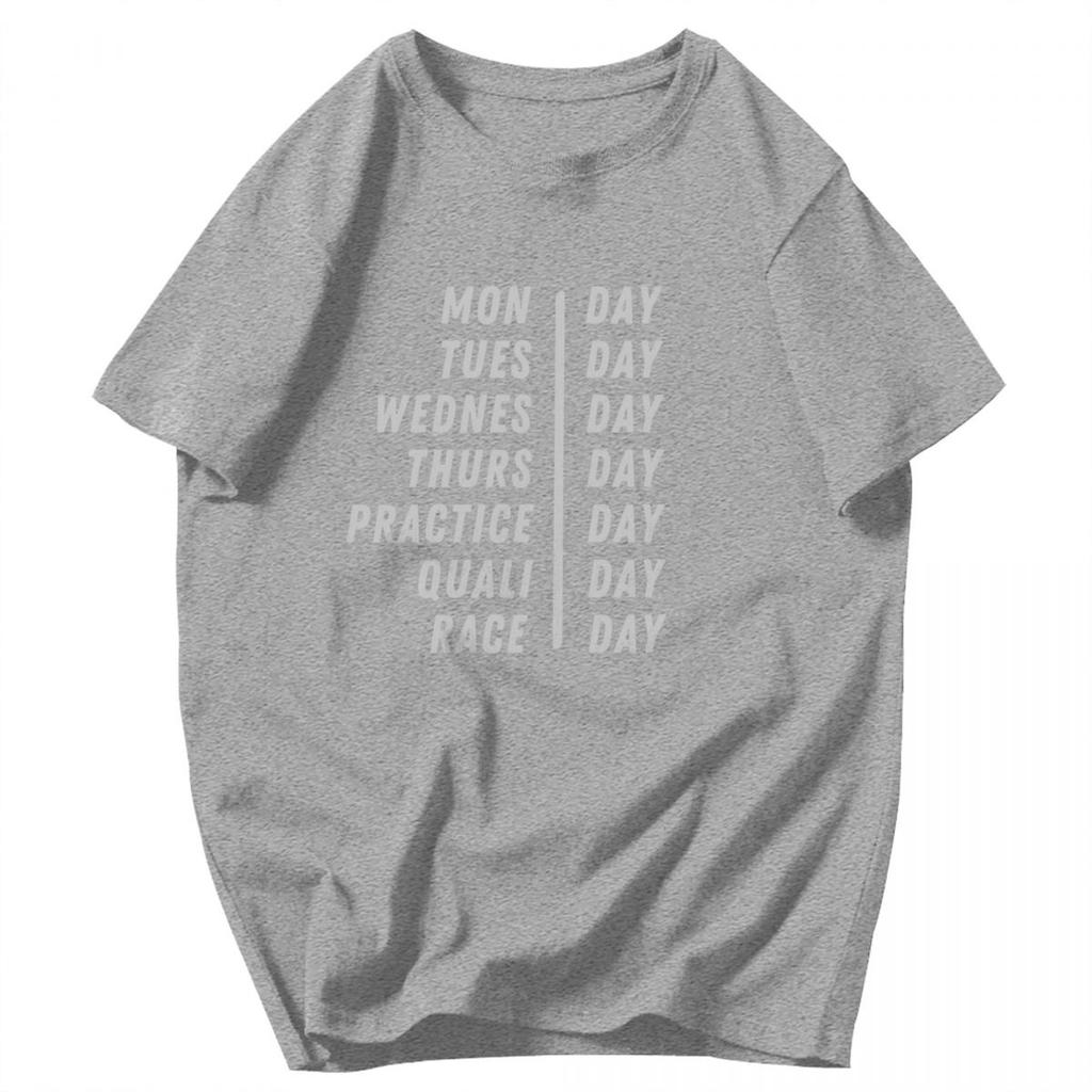 Men T Shirt Race Week Funny Summer Y2K Graphic Anime Unisex Clothing T Shirts