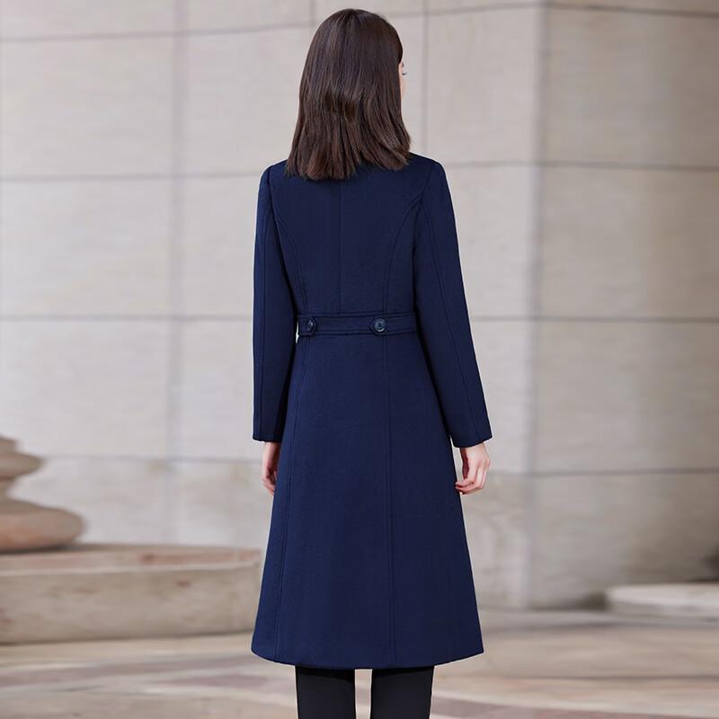 Teloram Unisex Professional Detachable Wool Overcoat