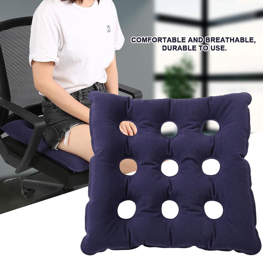 AntiDecubitus Inflatable Air Cushion Wheelchair Office Car Air Pad Seat 480