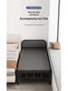 1.2m Multi-functional Folding Nap Bed with Hardboard & Iron Frame