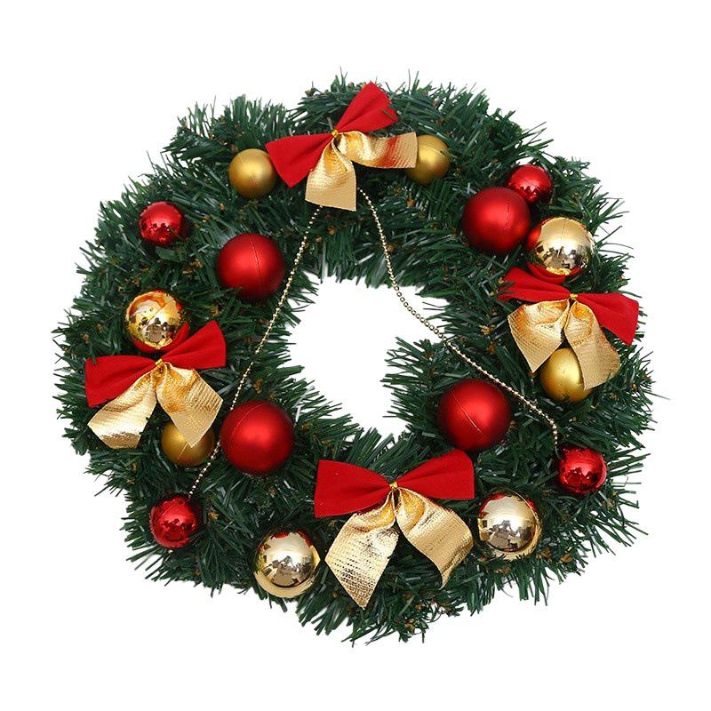 

Christmas Wreath Ornaments for Door Hanging and Scene Decoration