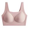 Cloud muscle invisible underwear women's small breasts gather to prevent sagging and close secondary breasts, no steel ring, jelly seamless bra