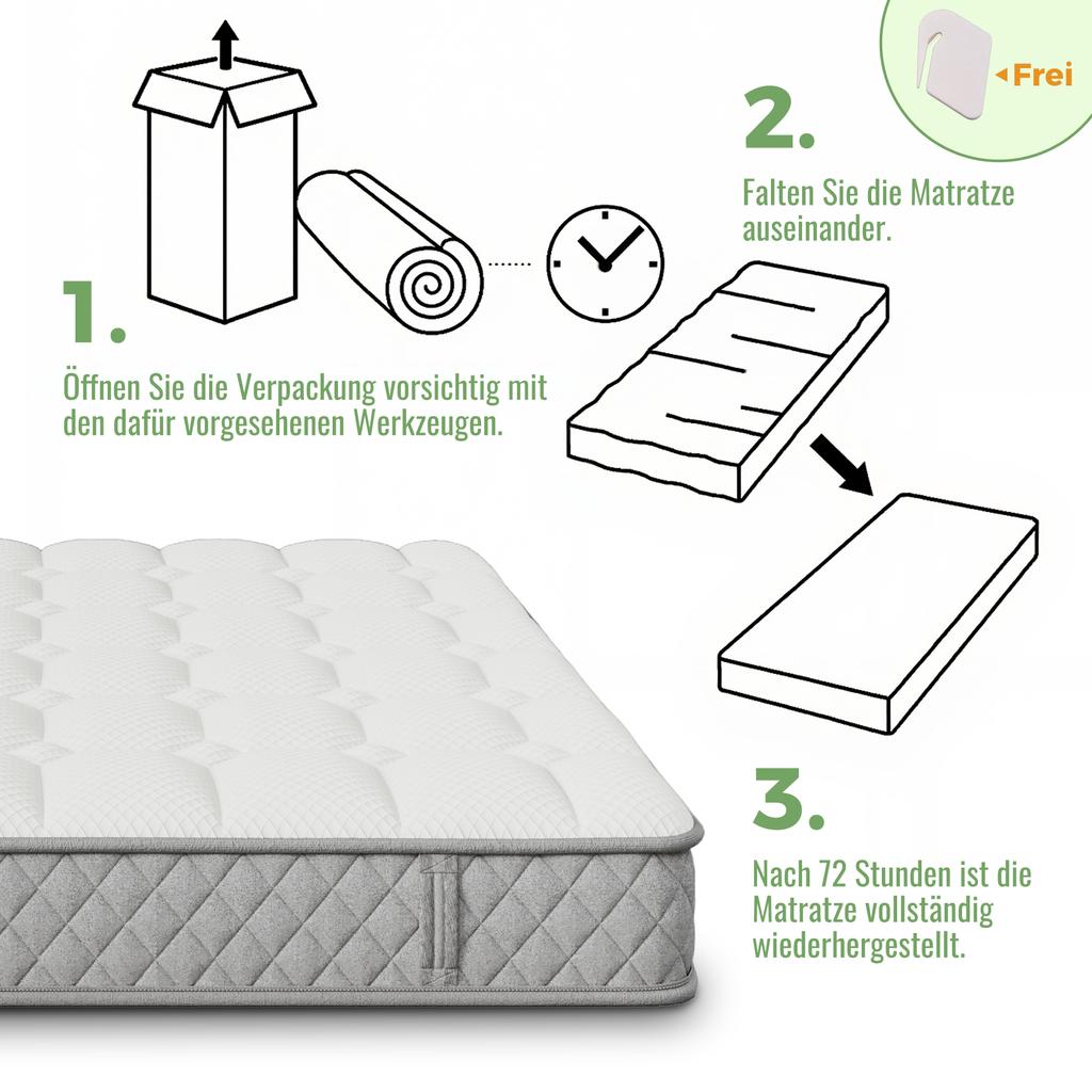 Upholstered Bed 180×200, Storage Bed with LED and USB-C Charging Function, Slatted Base, Linen, Beige, Without Nightstand (With Mattress)