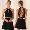 Elegantes Damen Sommerkleid aus Chiffon, perfekt für Cocktailpartys und Abendveranstaltungen