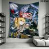 Death Note MISA Wall Tapestry Aesthetic Wall Hanging Printed Fabric Blanket Decorative Tapestries for Bedroom Living Room Home Decor