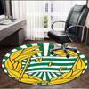 Hammarby IF Print Round Rug, Washable Floor Carpet, For Entryway Dorm Laundry Room Office Study, Home Decor Birthday Christmas Gift