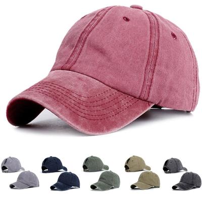 Ponytail Messy Buns Trucker Plain Baseball Visor Cap Unisex Hat