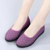 Fashion New In Flat Mesh Breathable Women's Shoes Aesthetic Daily Routine Cotton Original Light Designer Luxury Offers Ladies Footwear