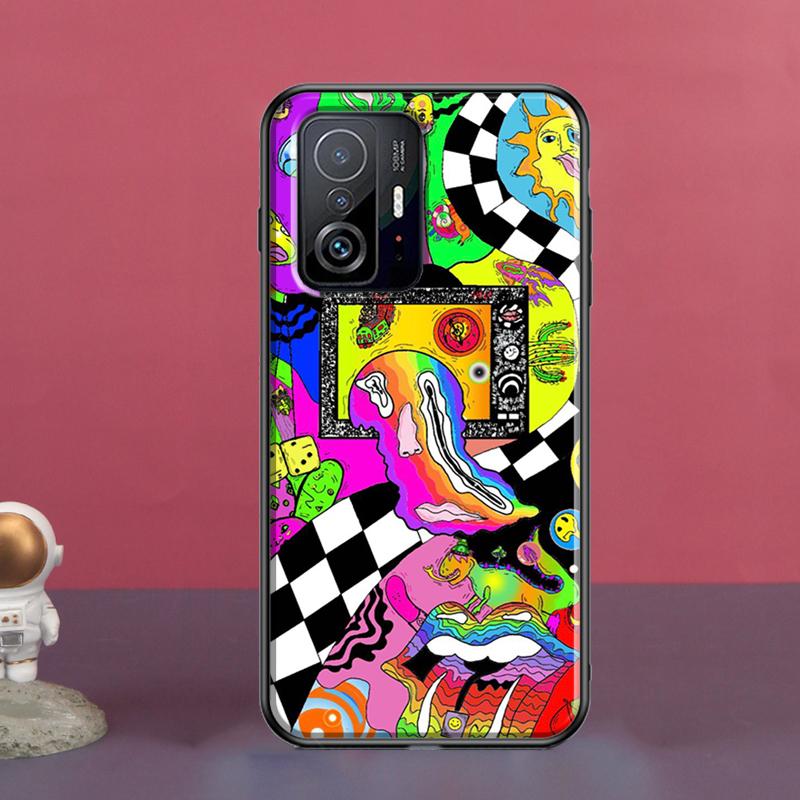 Indie Hippie Kunst Für POCO X5 X3 F5 Pro X4 F4 GT M5s C40 F3 Hülle Für Xiaomi 13 Lite 12 11T 12T Pro 12X Hülle
