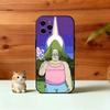 Kooky T-The Big L-Lez Show Print Phone Case For iPhone 17,16,15,14,13,12,11 Plus,Pro Max,XS,Soft Silicone Black Cover